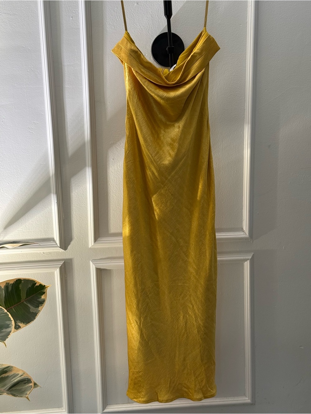 Strapless Runaway The Lable Leila Marigold Midi/Maxi Slip Dress